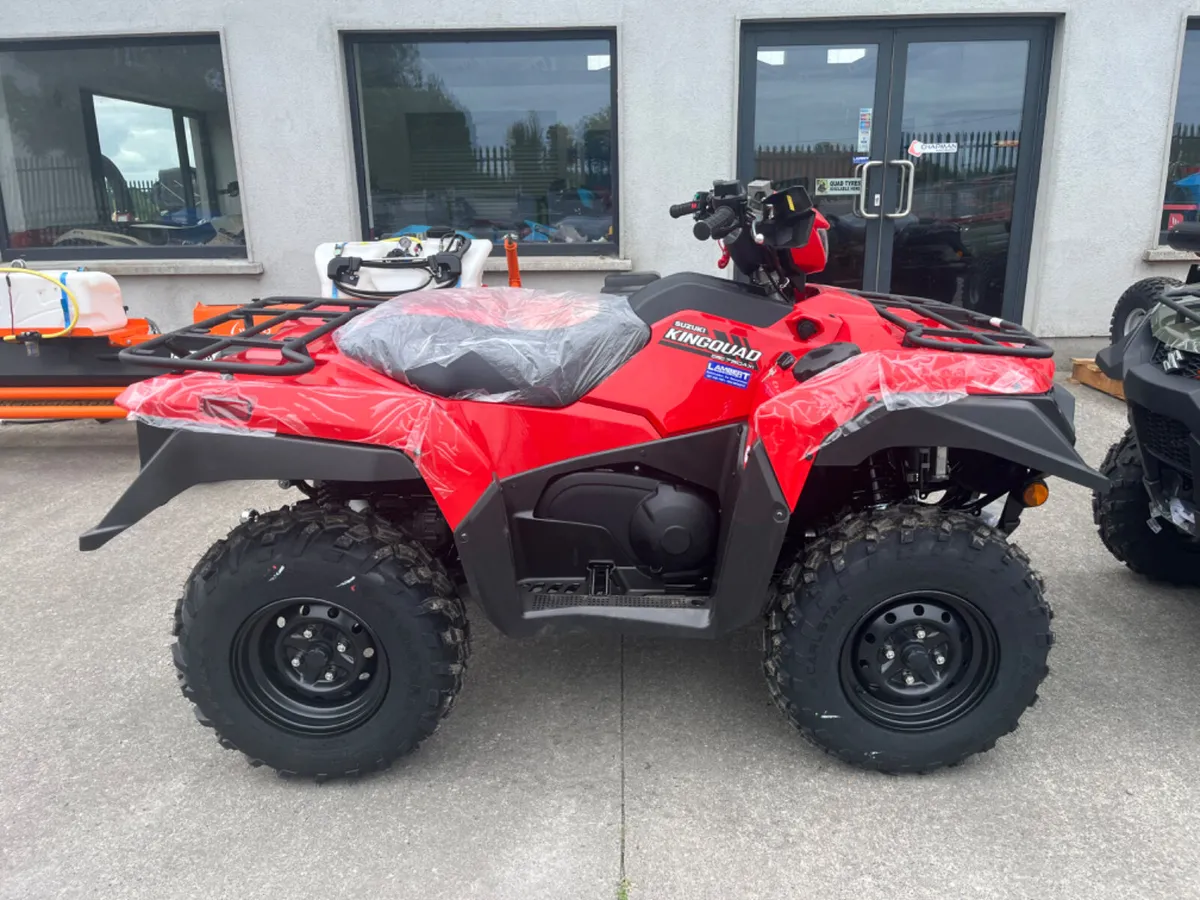 New Suzuki KingQuad 750 EPS €60 per week - Image 2