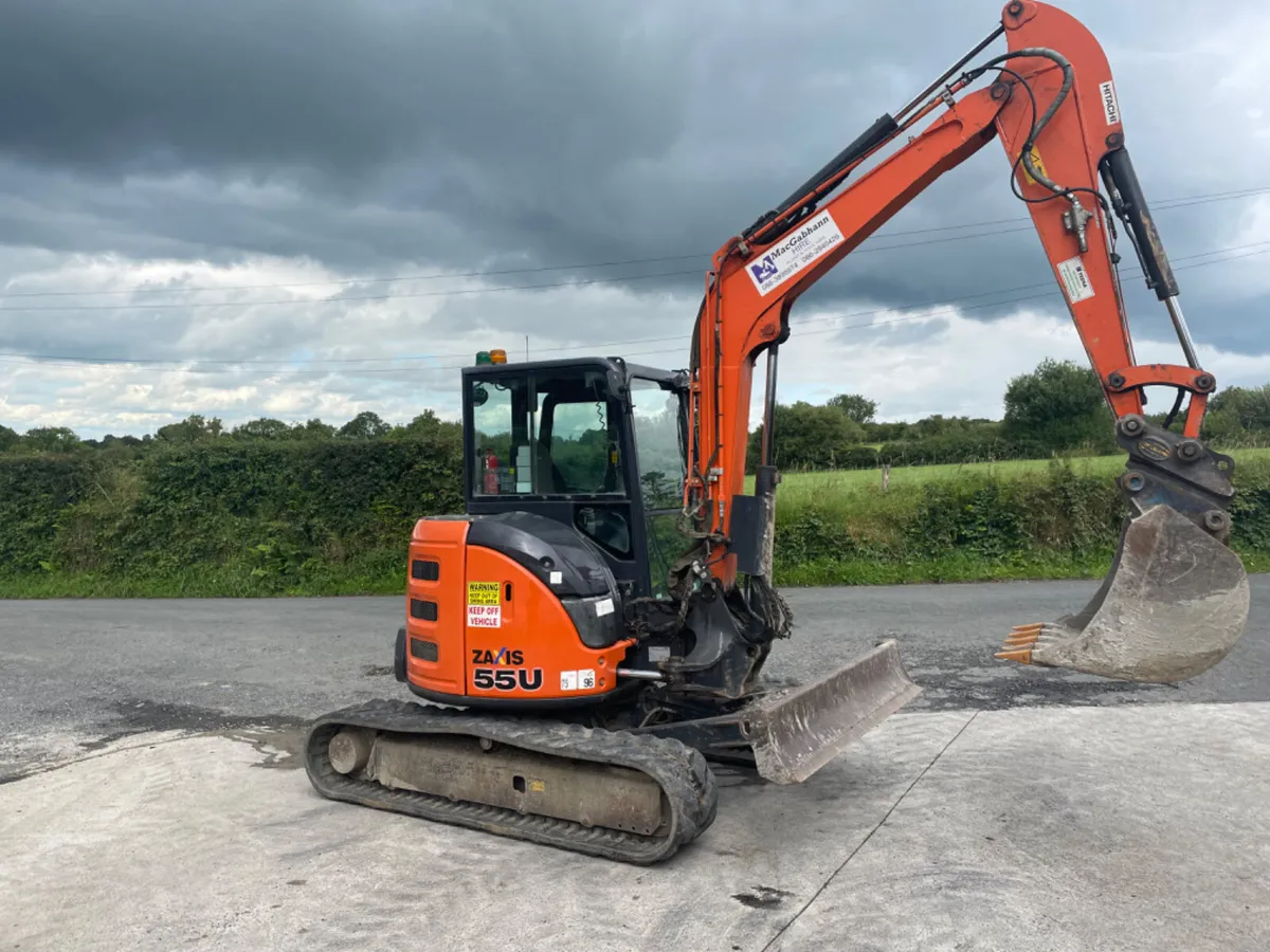 5 ton diggers for hire