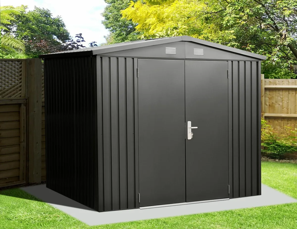 Premium Apex Shed 8ft x 6ft - Image 3