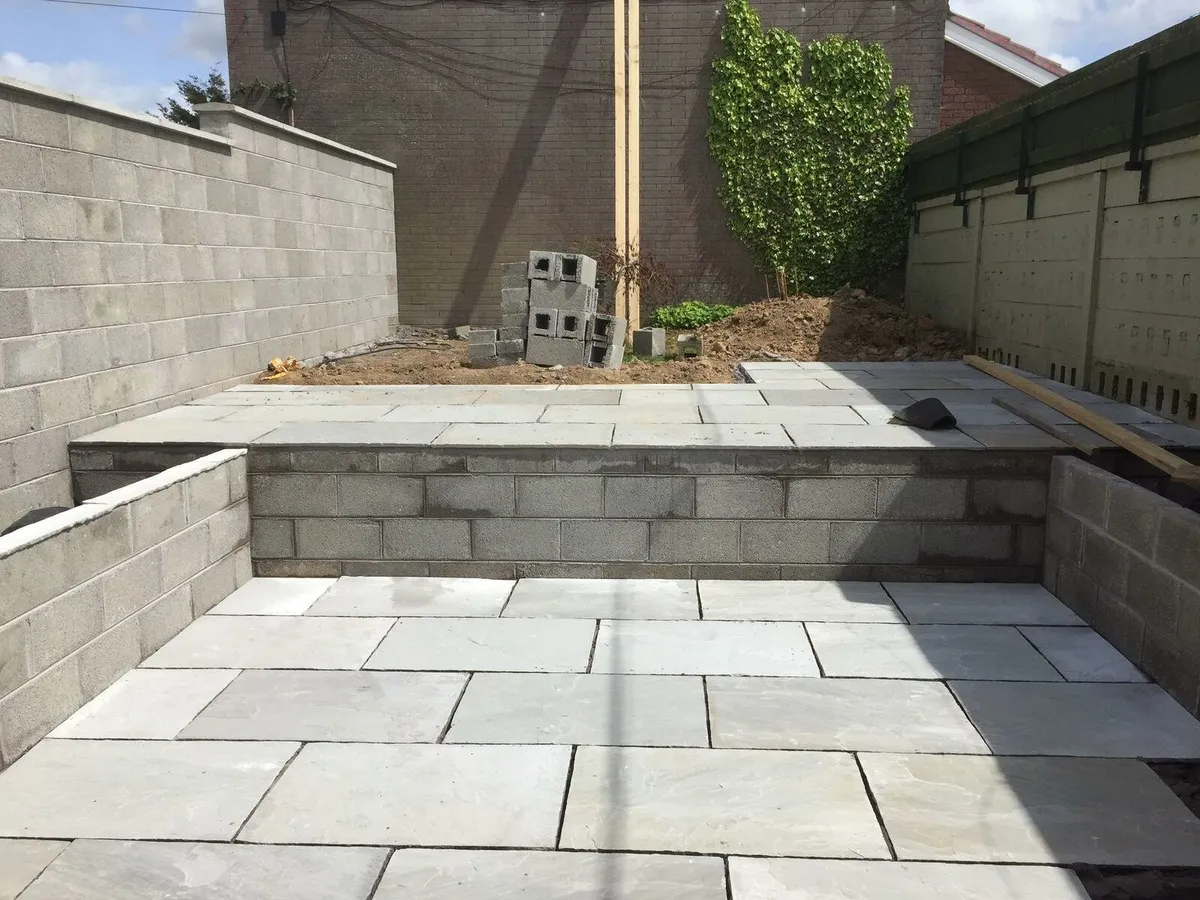 Landscaping. Patios . Fencing.etc concrete works - Image 4