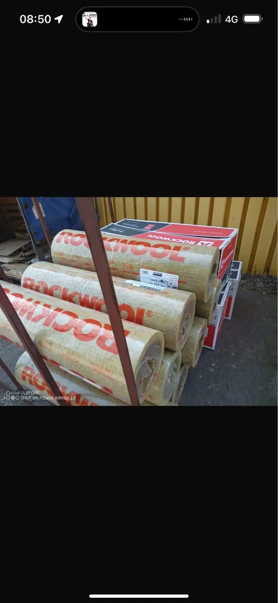 Rockwool pipe insulation sections - Image 4