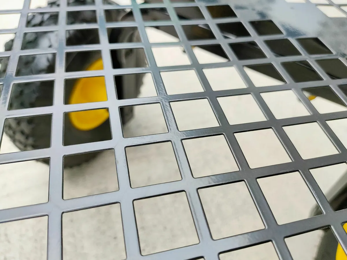 150kg Flat Bed Mesh Cart - Image 2