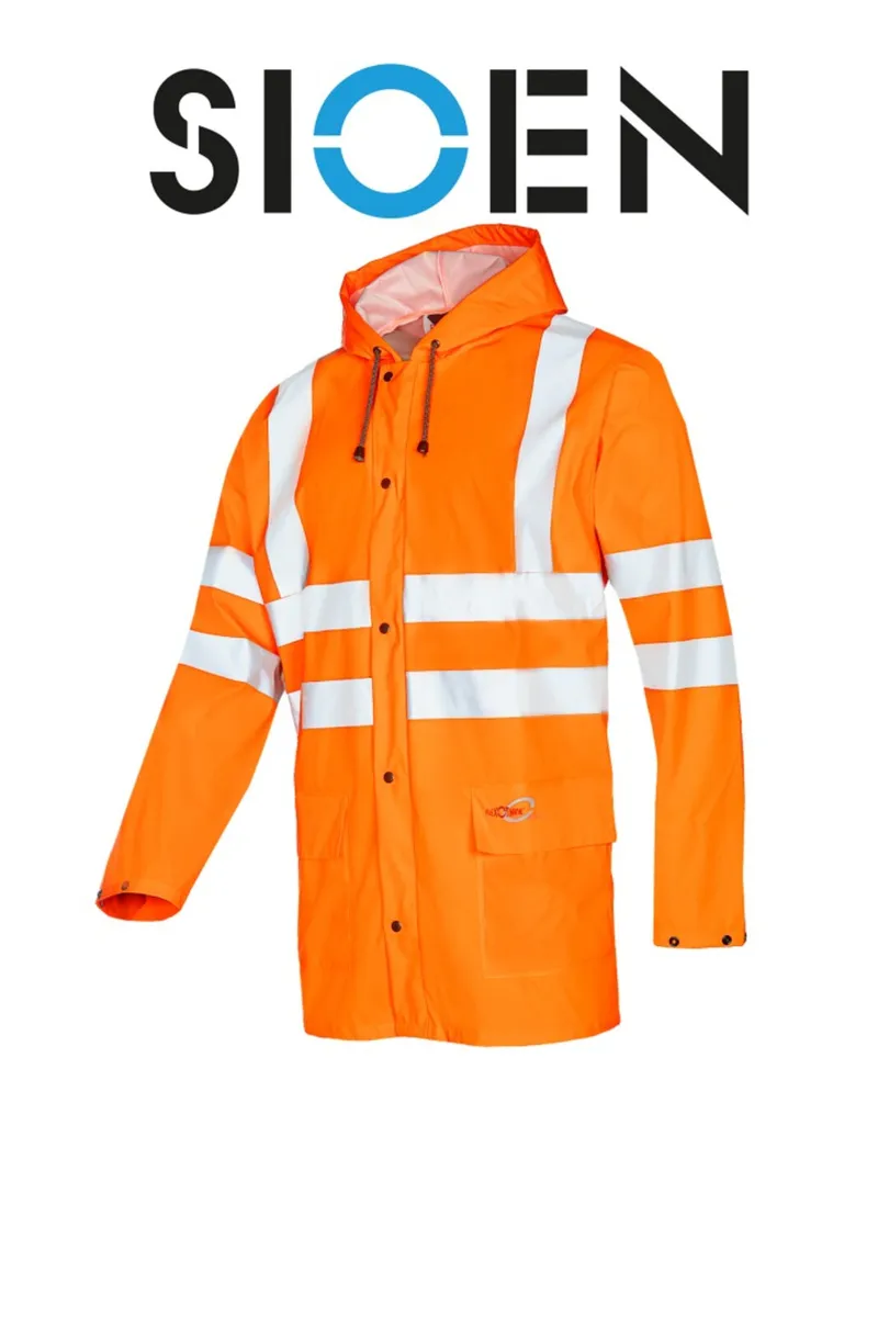 Sioen Waterproof Rain Jackets Toolman - Image 3