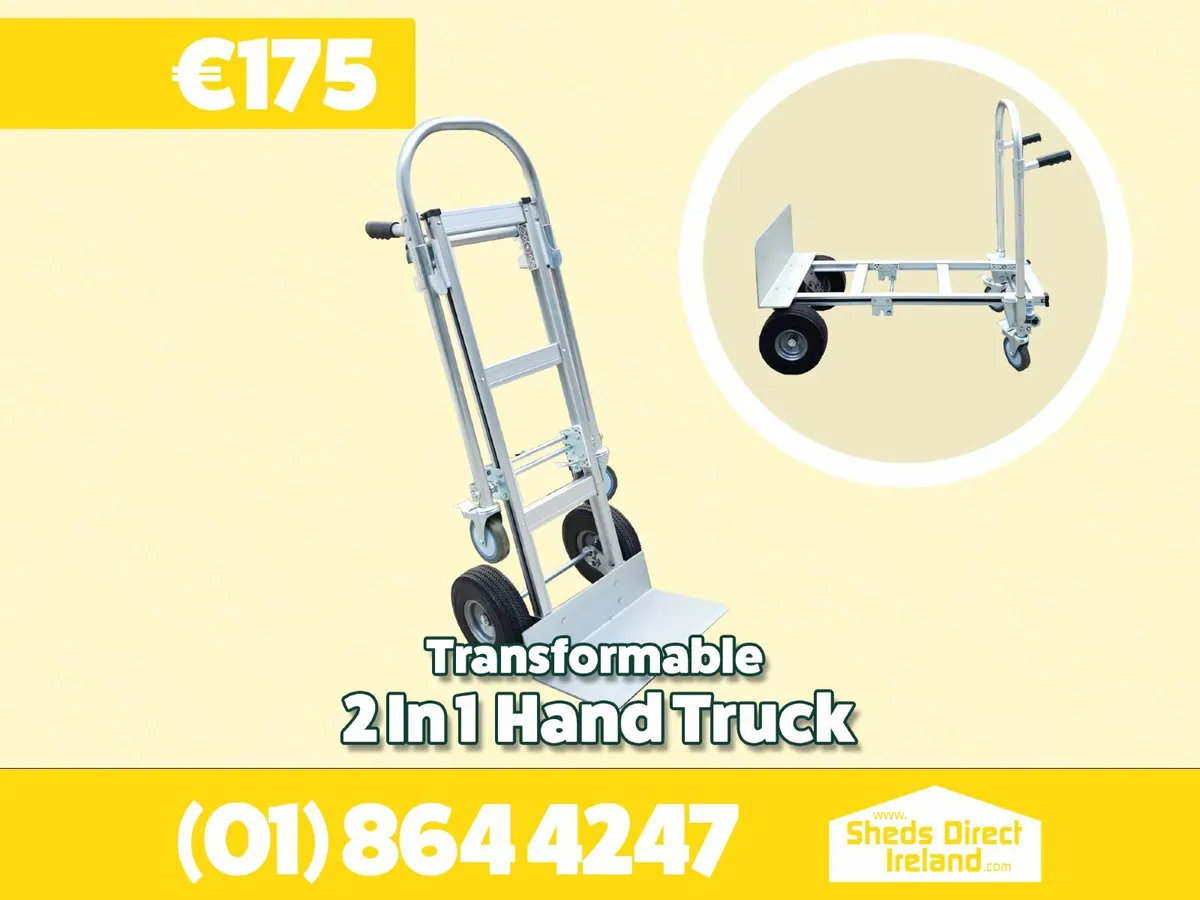2 In 1 Transformable Hand Truck - Image 1