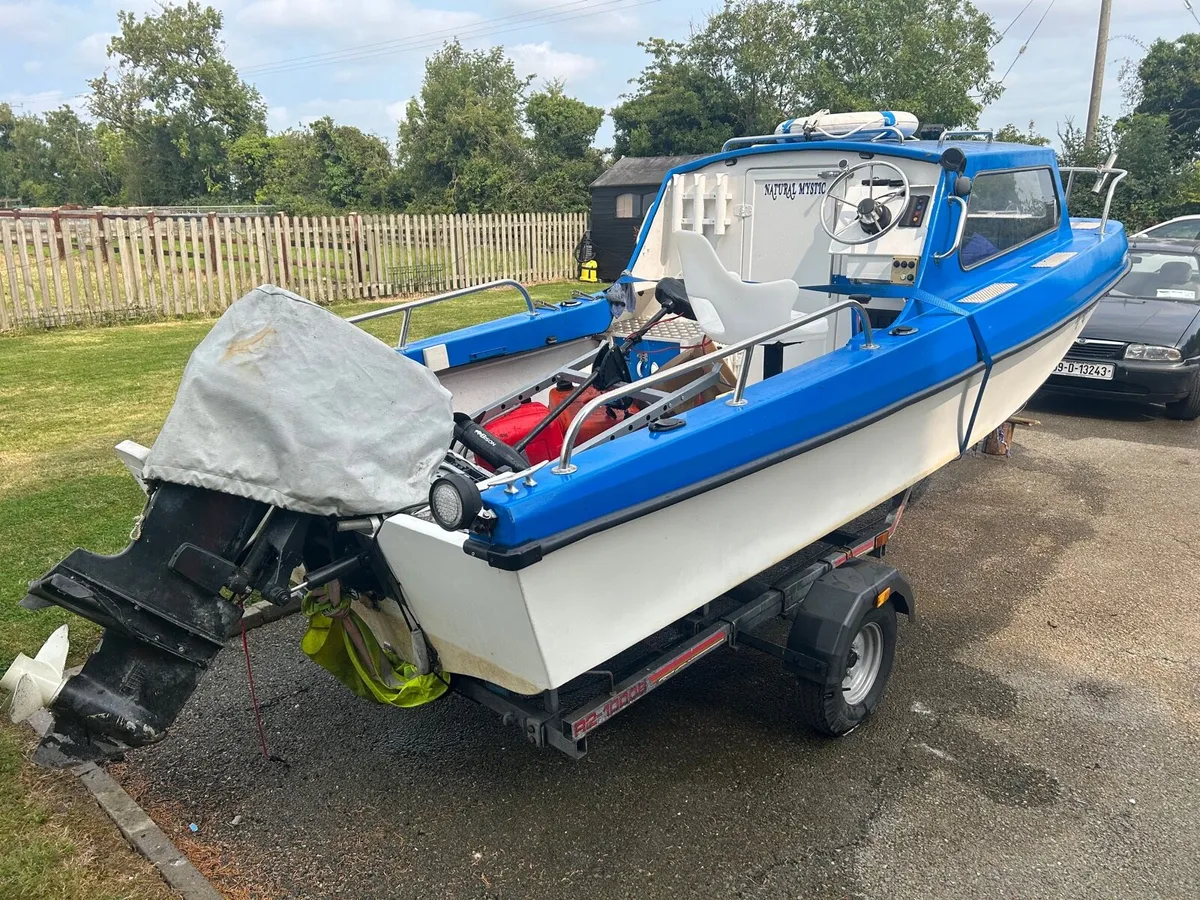 16.5ft Boat & Trailer - Image 3