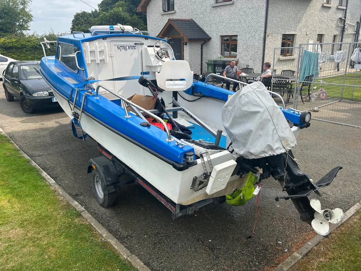 16.5ft Boat & Trailer - Image 4