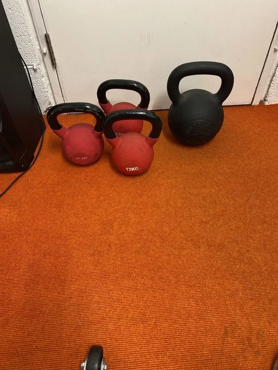 Kettlebells for sale in Co. Dublin for 175 on DoneDeal