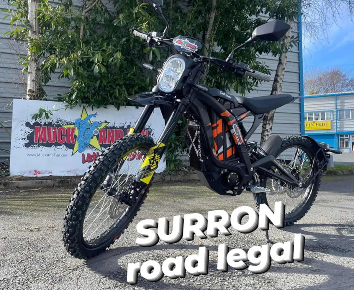 SURRON Road legal Enduro DELIVERY/WARRANTY/PARTX - Image 1