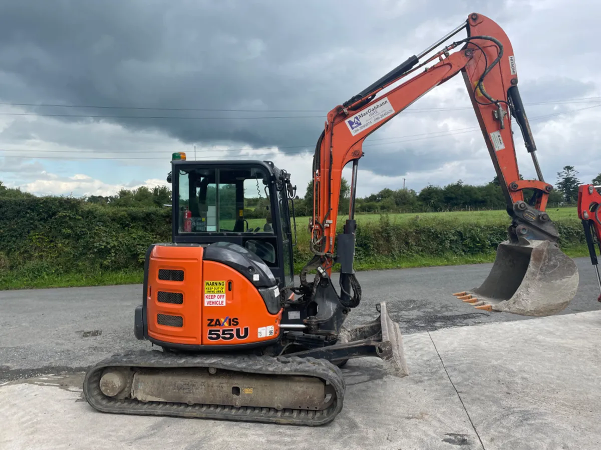 5 ton diggers for hire