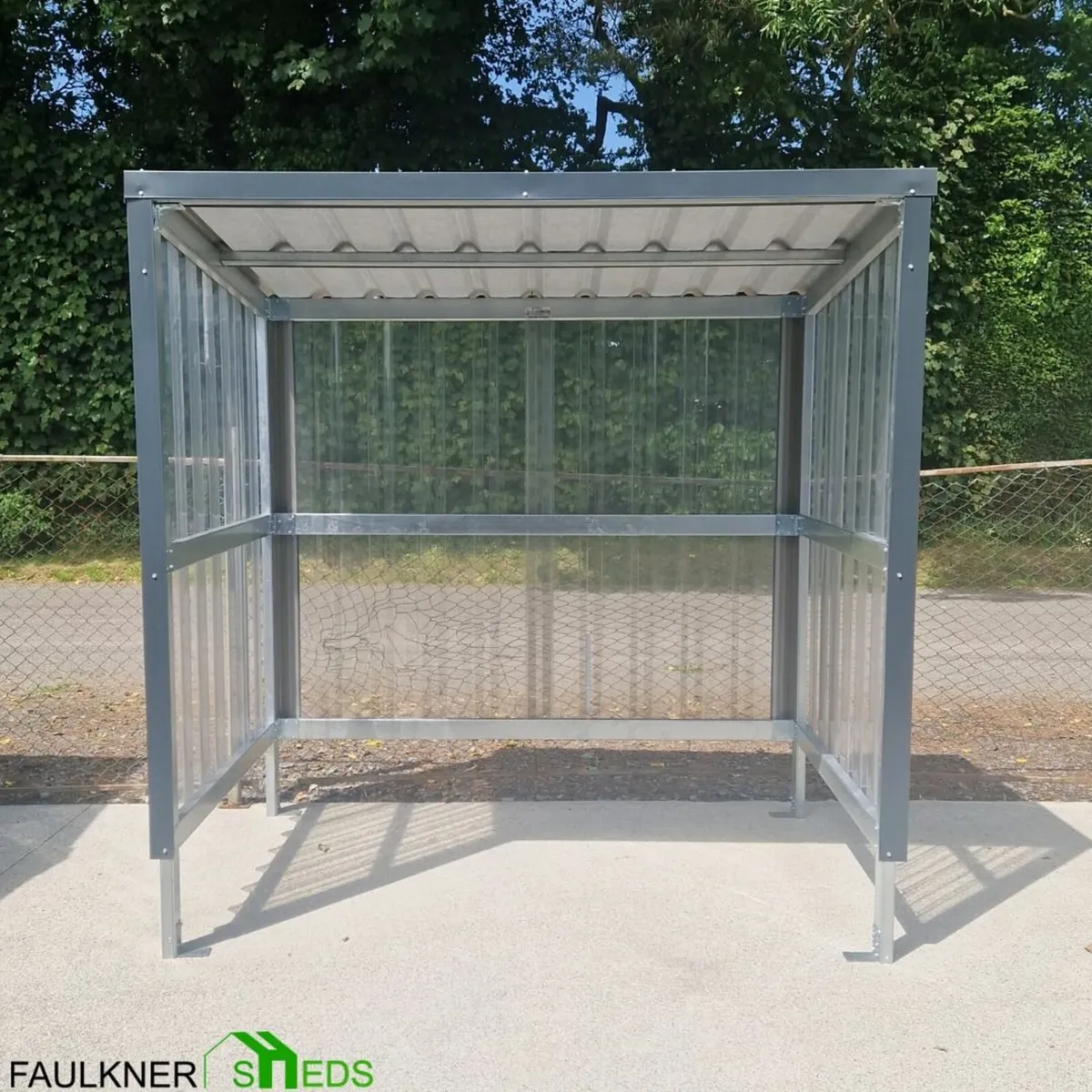 Steel Shelter - Smoking Hut - Image 1