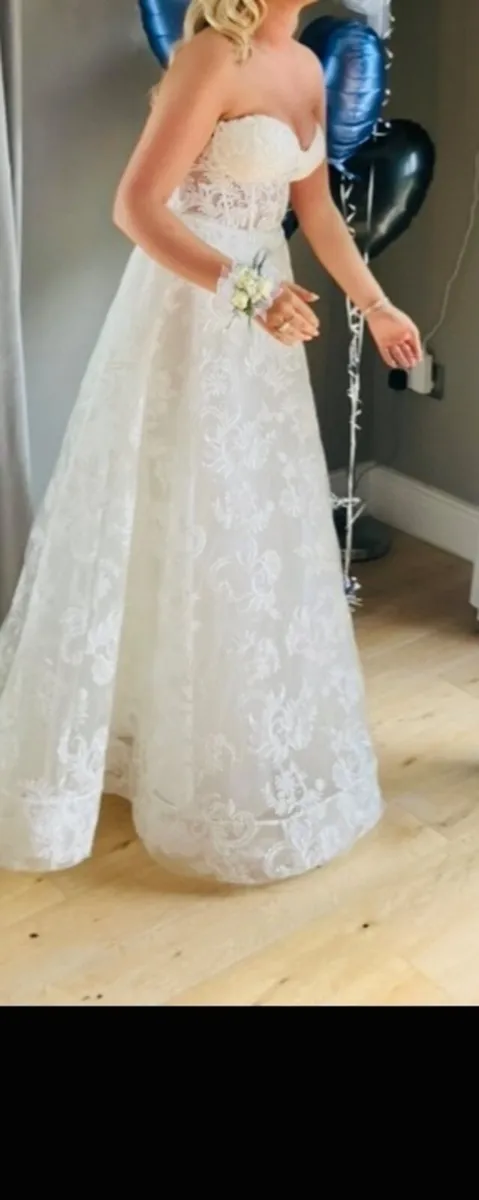 Nicoletta White Debs Dress - Image 1