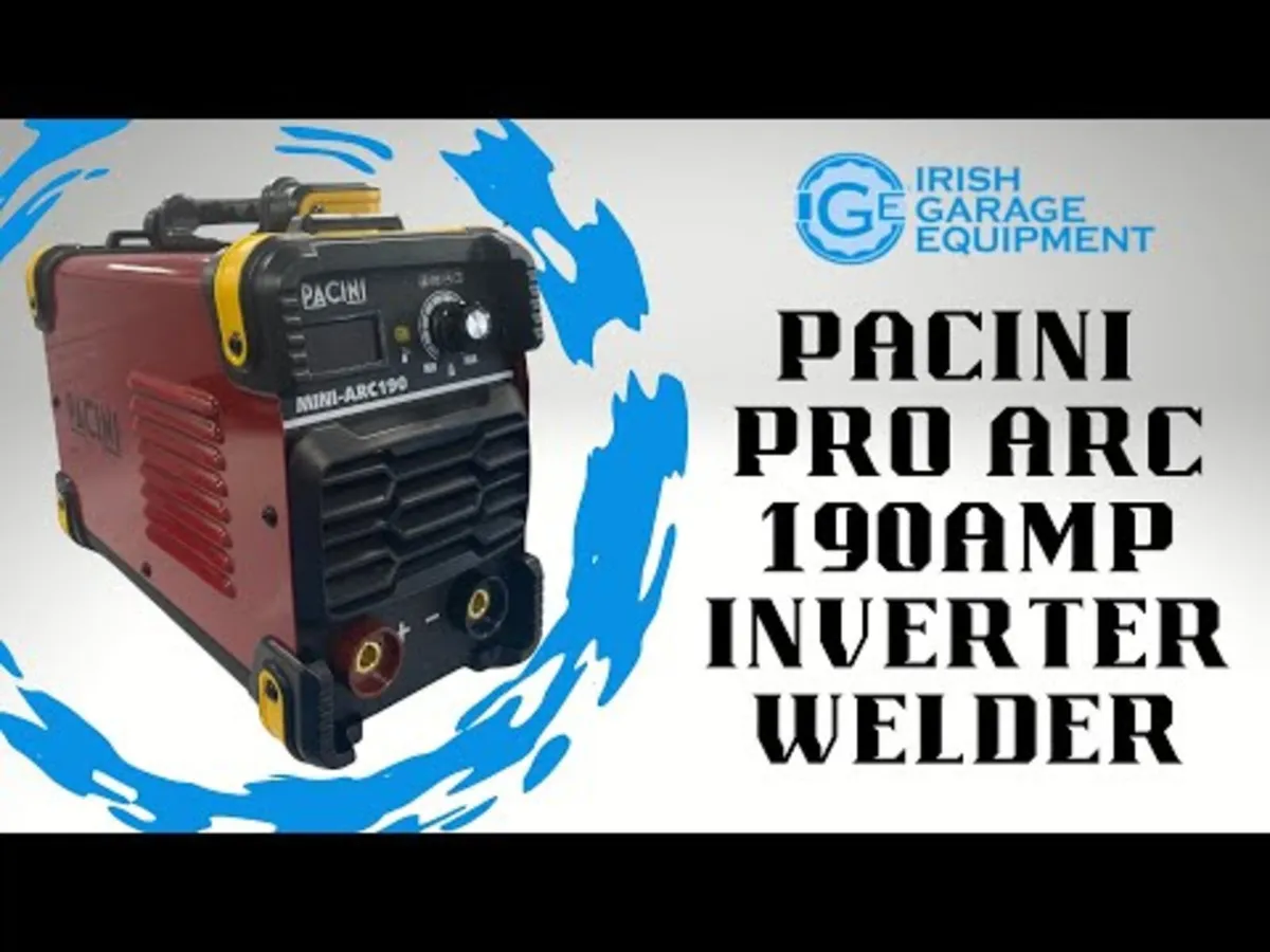 Pacini Pro ARC 190amp Inverter Welder - Image 1