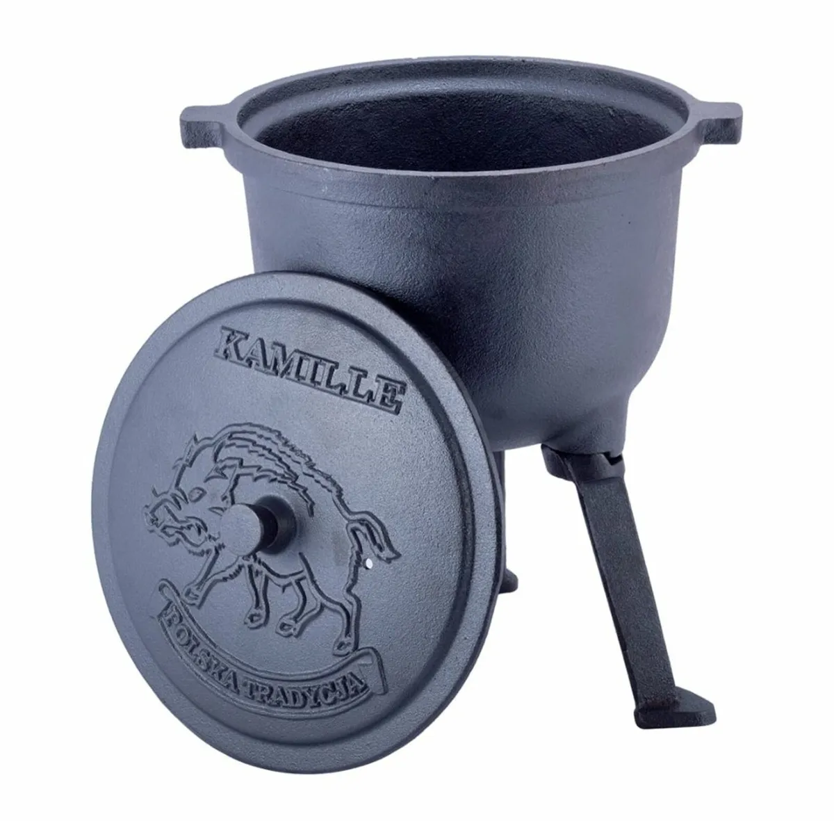 Iron cast pot / outdoor cooking - Image 3