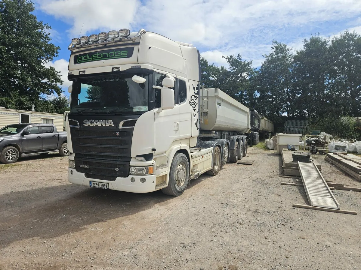 2014 Scania R580 Topline 6x2 Tag - Image 1