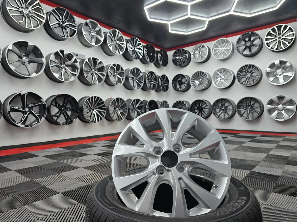 15" 4x100 4 stud Alloy Wheels - Image 2