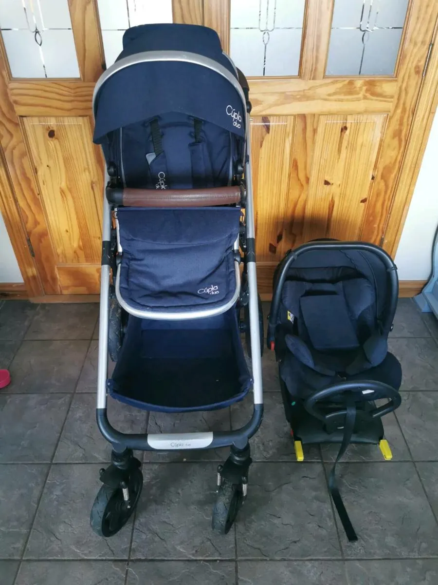 Cupla duo twin pram hotsell