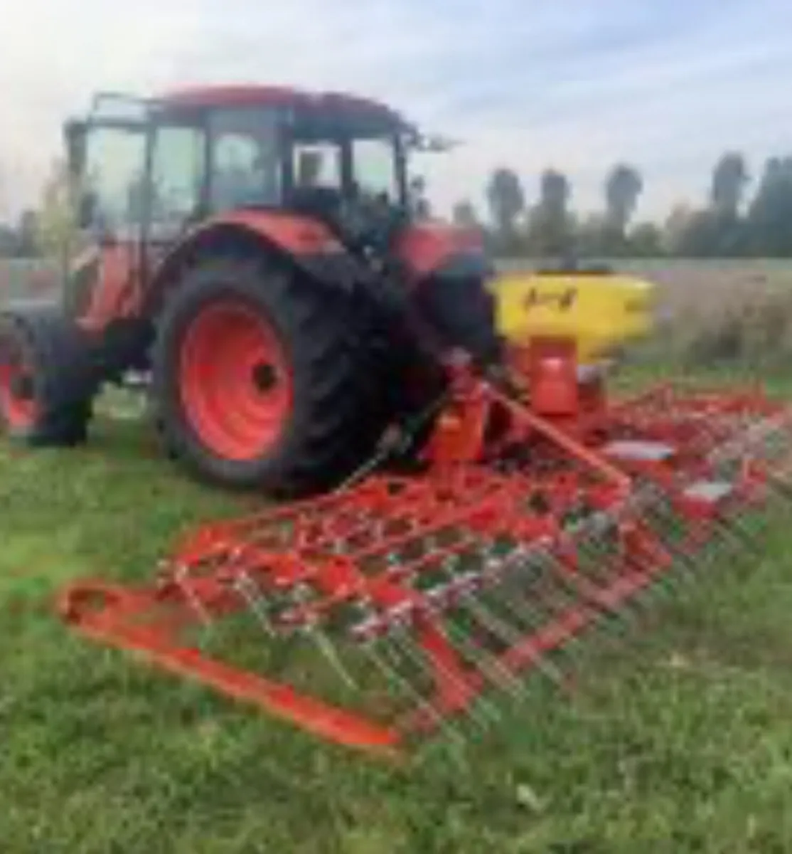 New Jarmet spring tine harrows with Seeder - Image 2