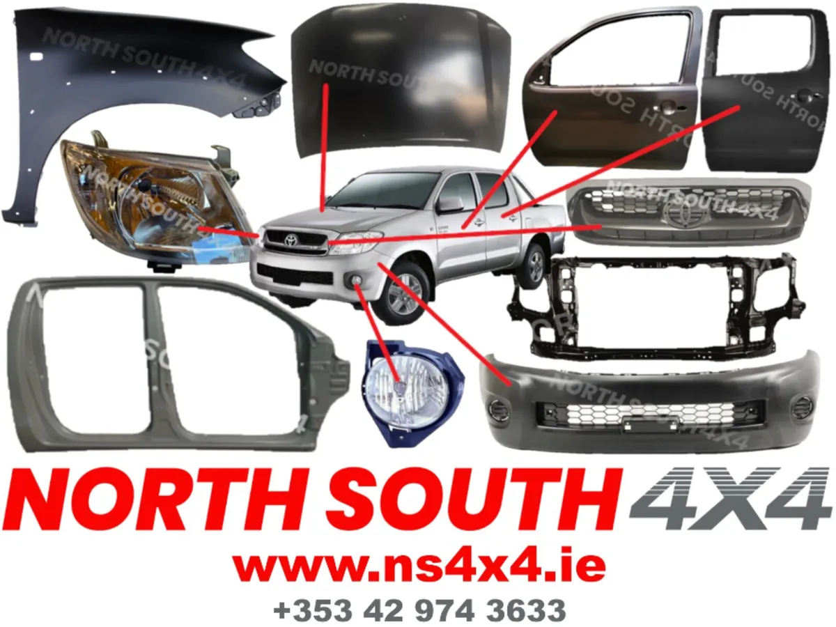 Toyota hilux body panels 05-16 - Image 2