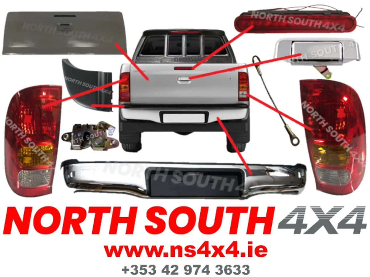 Toyota hilux body panels 05-16 - Image 3