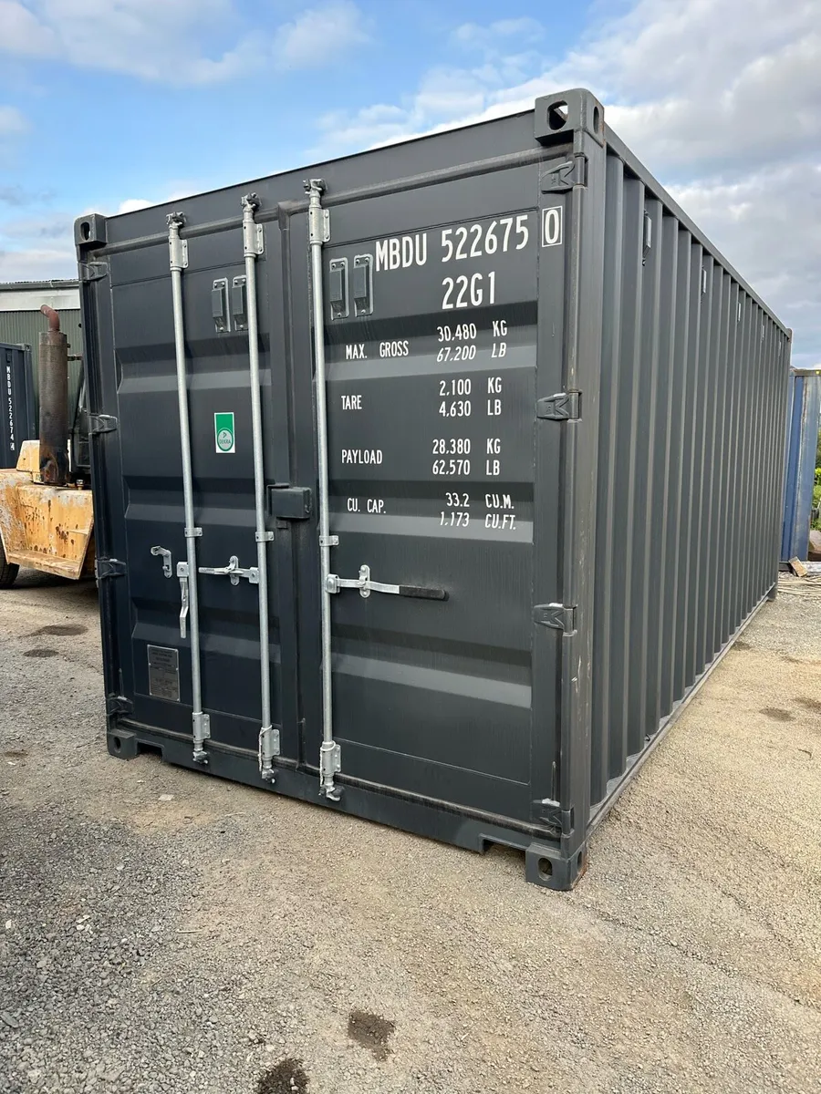 20/8 ft new and used containers - Image 1