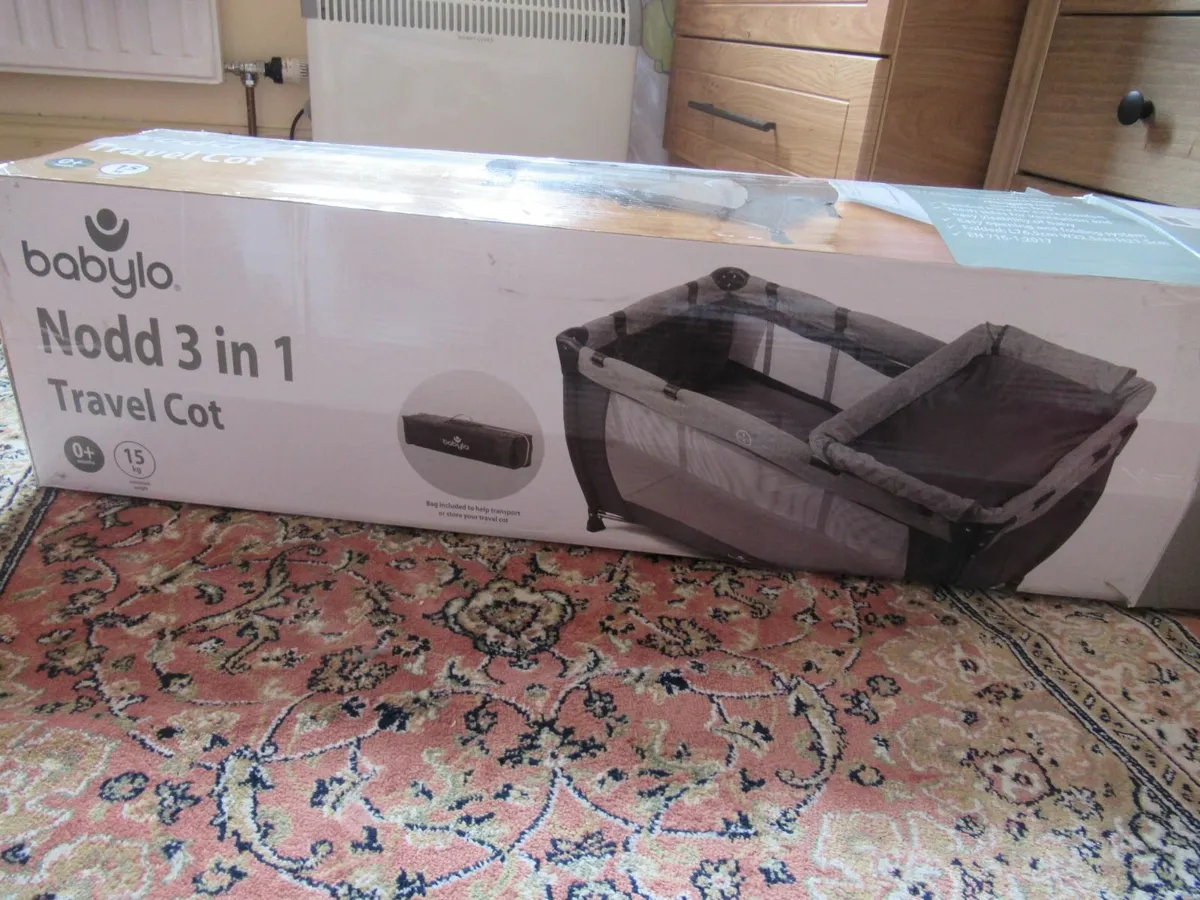 Babylo Nodd 3 in one Travel Cot with Mattress for sale in Co. Leitrim for 100 on DoneDeal