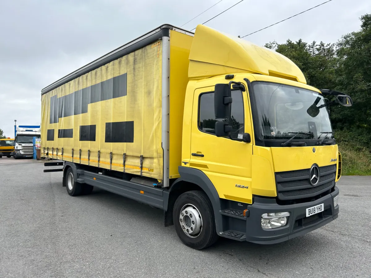 2018 Mercedes Atego 1324 13.5 ton Curtainsider - Image 3