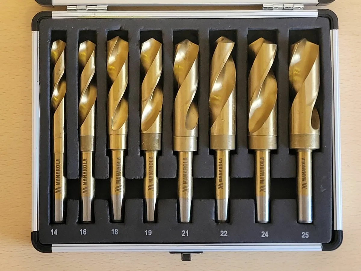 8pc 1 2 Titanium Blacksmiths Drill Bit Set for sale in Co. Louth for 35 on DoneDeal