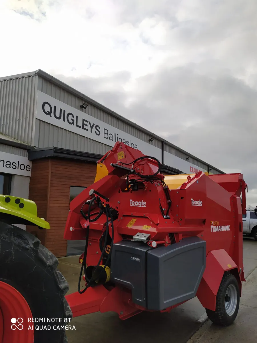 TEAGLE STRAW BLOWER / SILAGE FEDDER - Image 1