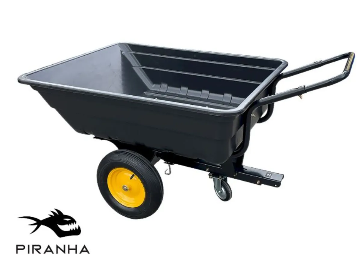 Piranha Lawnmower Trailer 300kg / 660lbs Capacity - Image 1