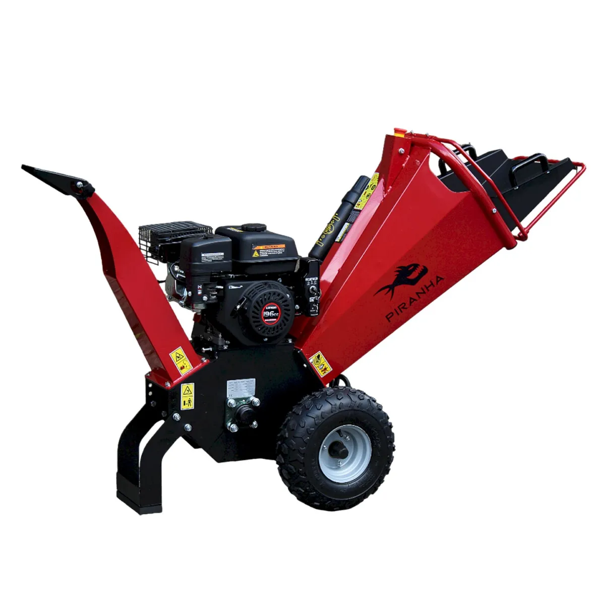 Piranha 6.5hp Woodchipper 100mm / 3.9" Capacity - Image 1