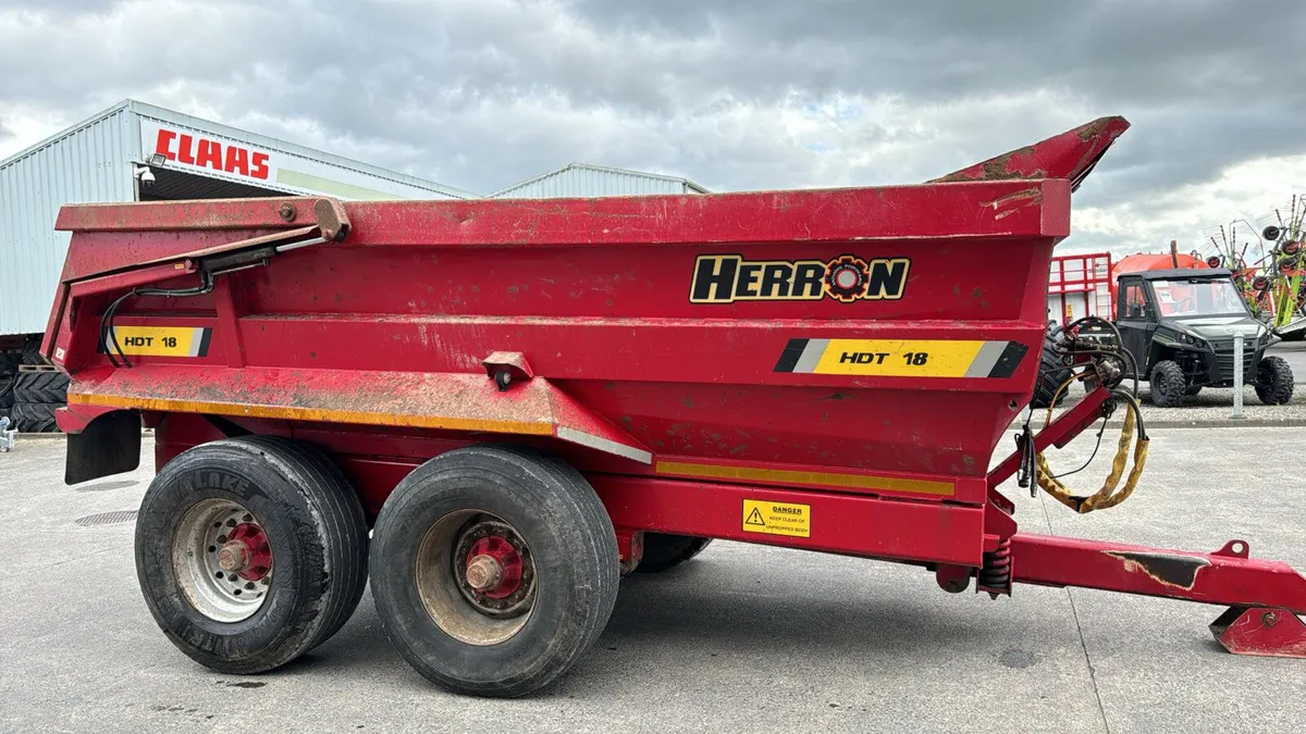 Herron 18T dump trailer - Image 2