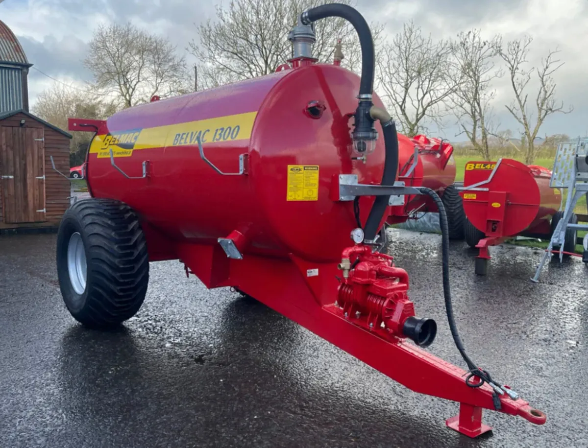 SLURRY TANKERS 1300/1350 BELMAC NEW - Image 1