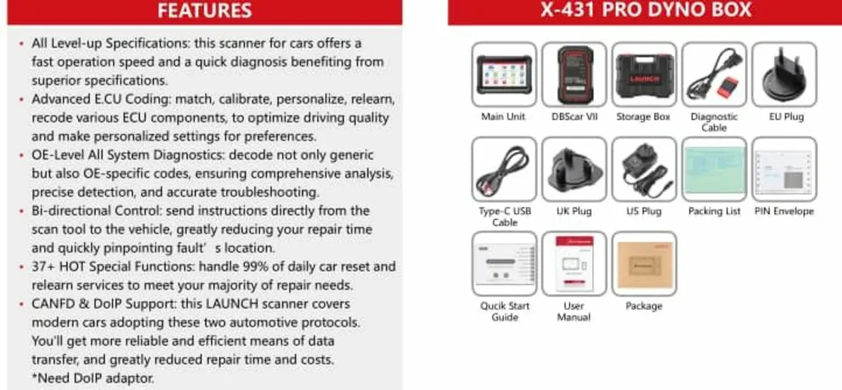 Launch X431 PROS Elite Scanner - Image 3