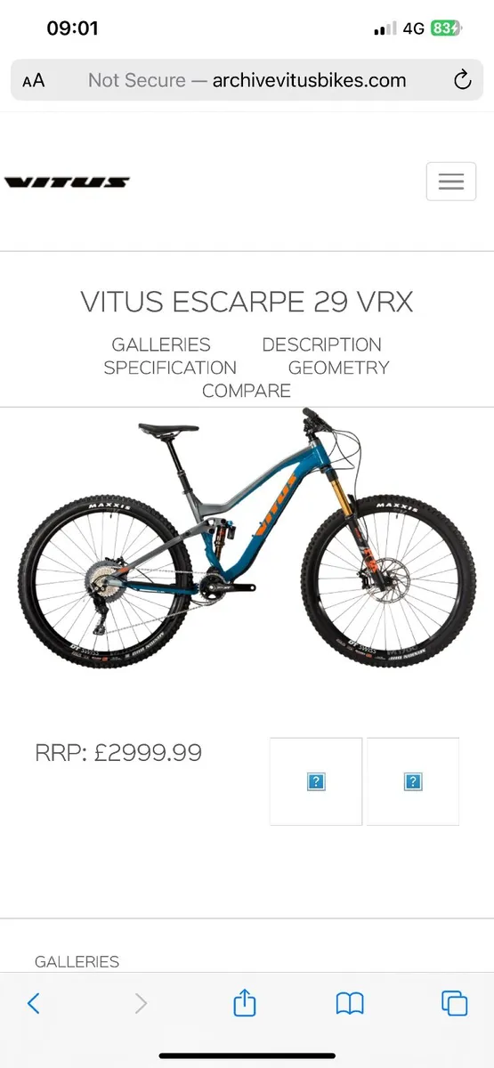 Vitus Escarpe VRX - Image 1