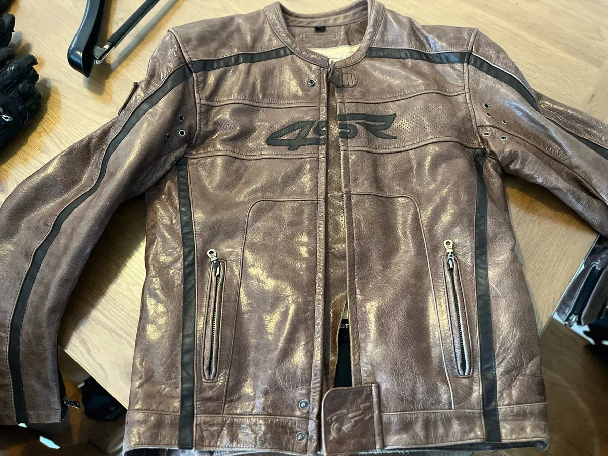 4SR Cafe motorcycle jacket size EU50 - Image 4