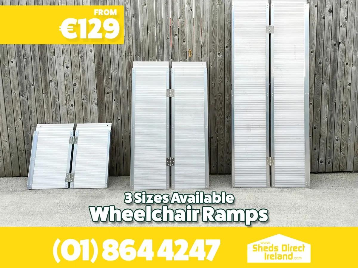 Wheelchair ramps (3 Sizes Available) - Image 1