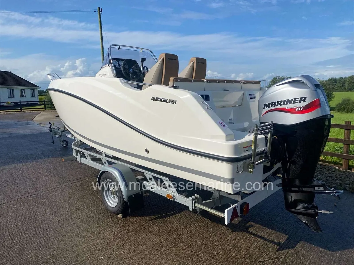 👉New Quicksilver 555 Open & Mariner F60 CT - Image 3