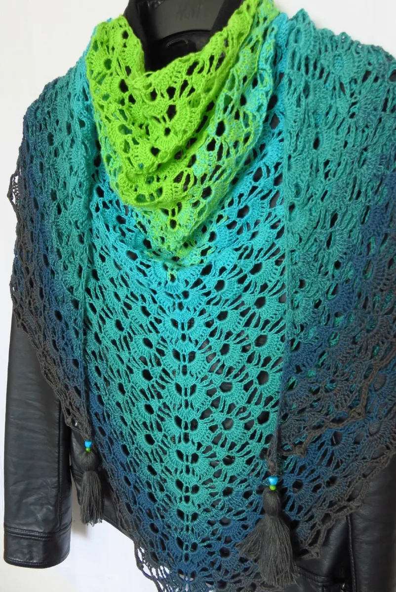 HAND MADE CROCHET SCARF - Image 1