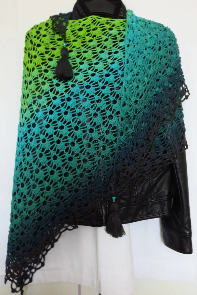 HAND MADE CROCHET SCARF - Image 2