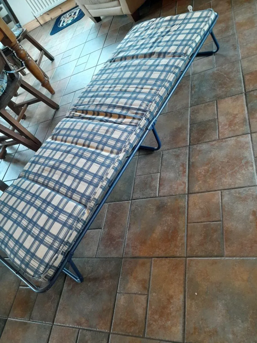 Fold up single bed for sale in Co. Leitrim for 45 on DoneDeal