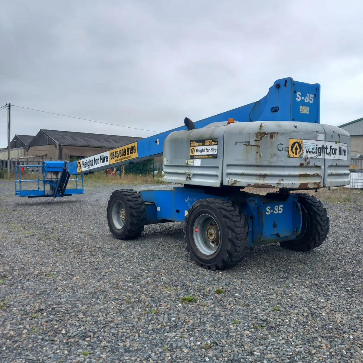 Genie S85 Aerial Platform - 28m Telescopic 4WD - Image 2