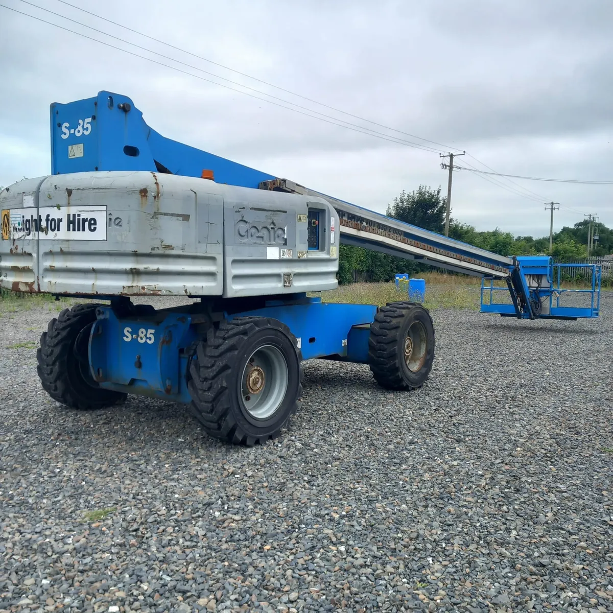 Genie S85 Aerial Platform - 28m Telescopic 4WD - Image 1