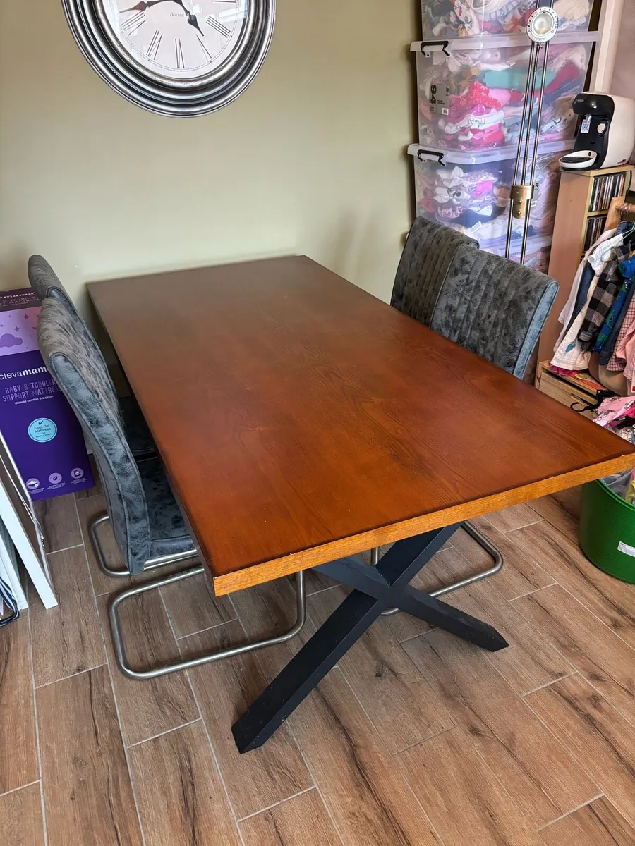 Dining Table & 6 Chairs Need Gone - Image 1