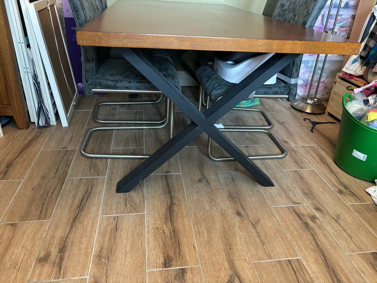 Dining Table & 6 Chairs Need Gone - Image 2