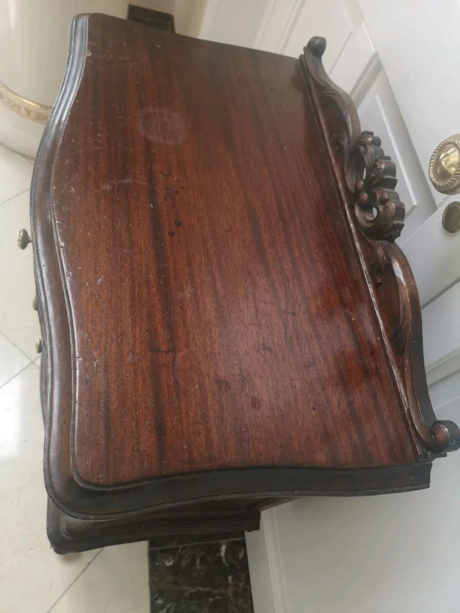 3 Drawer Chest Mahogany - Image 2