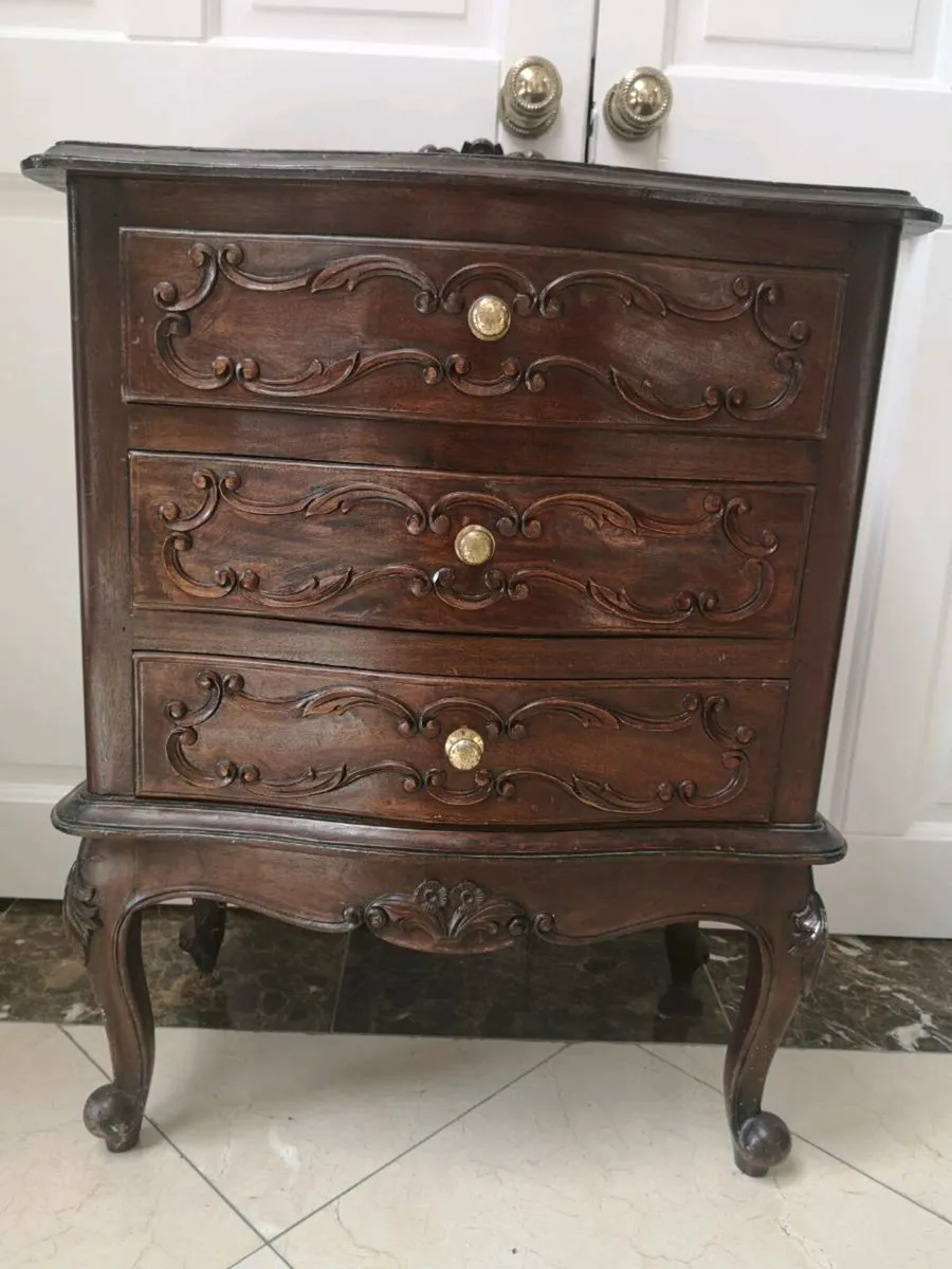 3 Drawer Chest Mahogany - Image 1