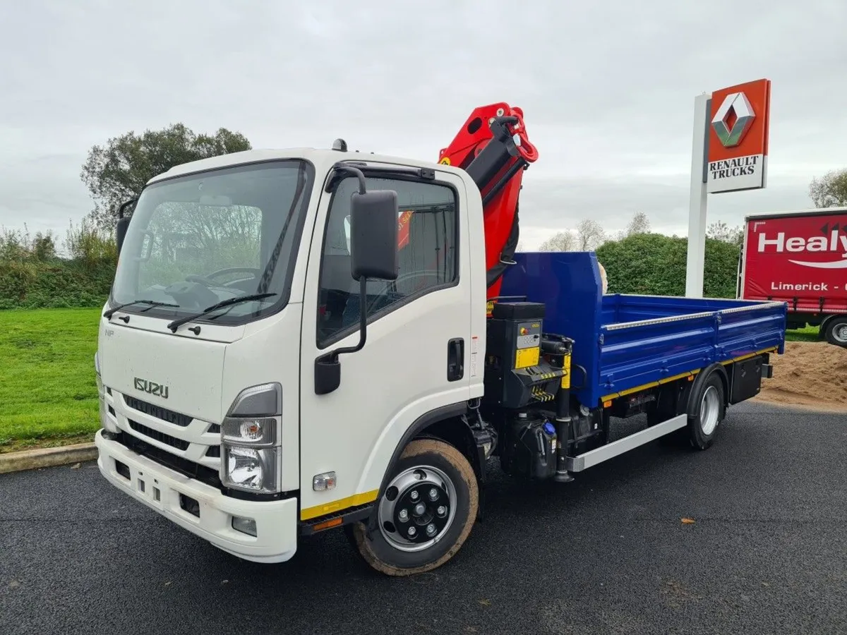 Isuzu NPR Isuzu NPR 75 Dropside With Crane 190BHP - Image 1