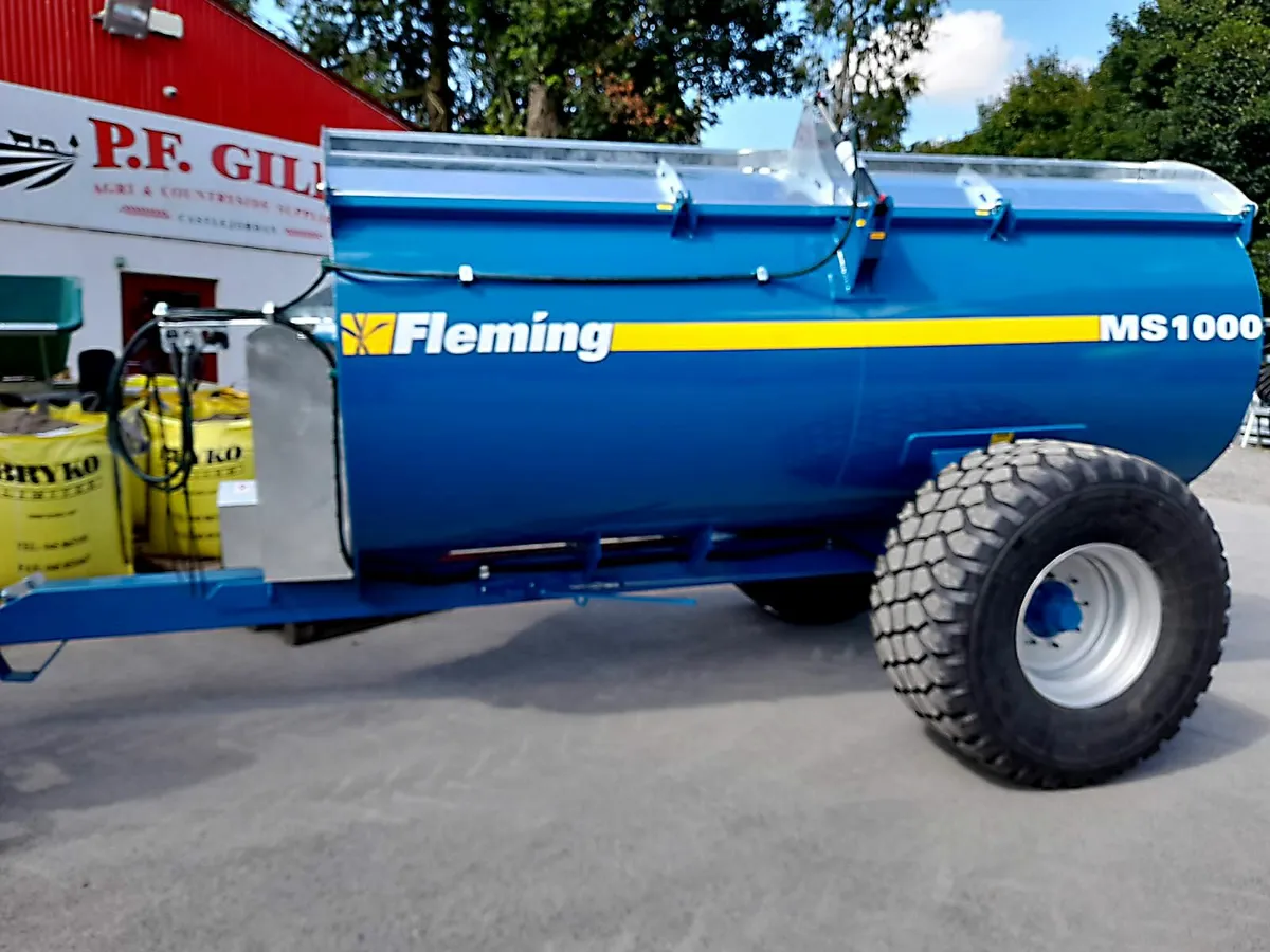 NEW FLEMING MS1000 DUNG/MUCK SPREADER - Image 2