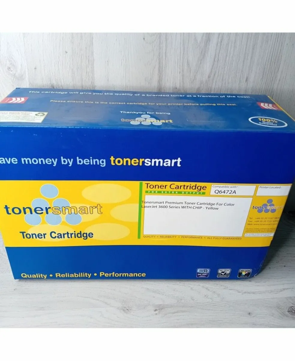 TONER SMART TONER CARTRIDGE YELLOW TONER Q6472A for sale in Co. Dublin ...
