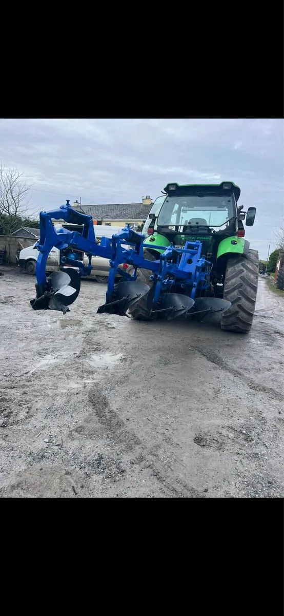 4 furrow overum plough for sale in Co. Galway for €2,400 on DoneDeal
